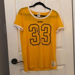 Victoria Secret PINK NFL Steelers Jersey Shirt